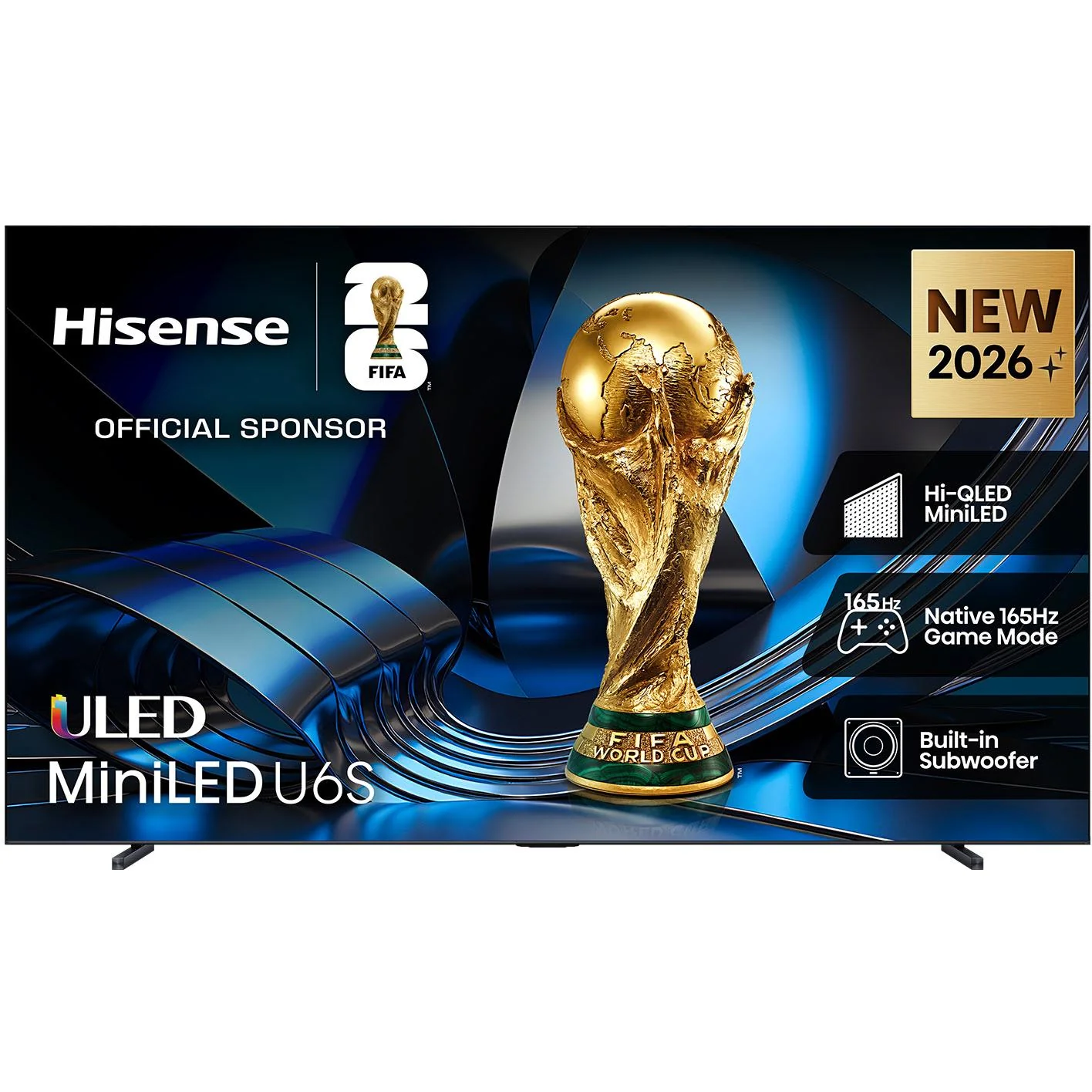 Hisense 100" U6SAU Mini-LED Hi-QLED 4K Smart AI TV [2026]