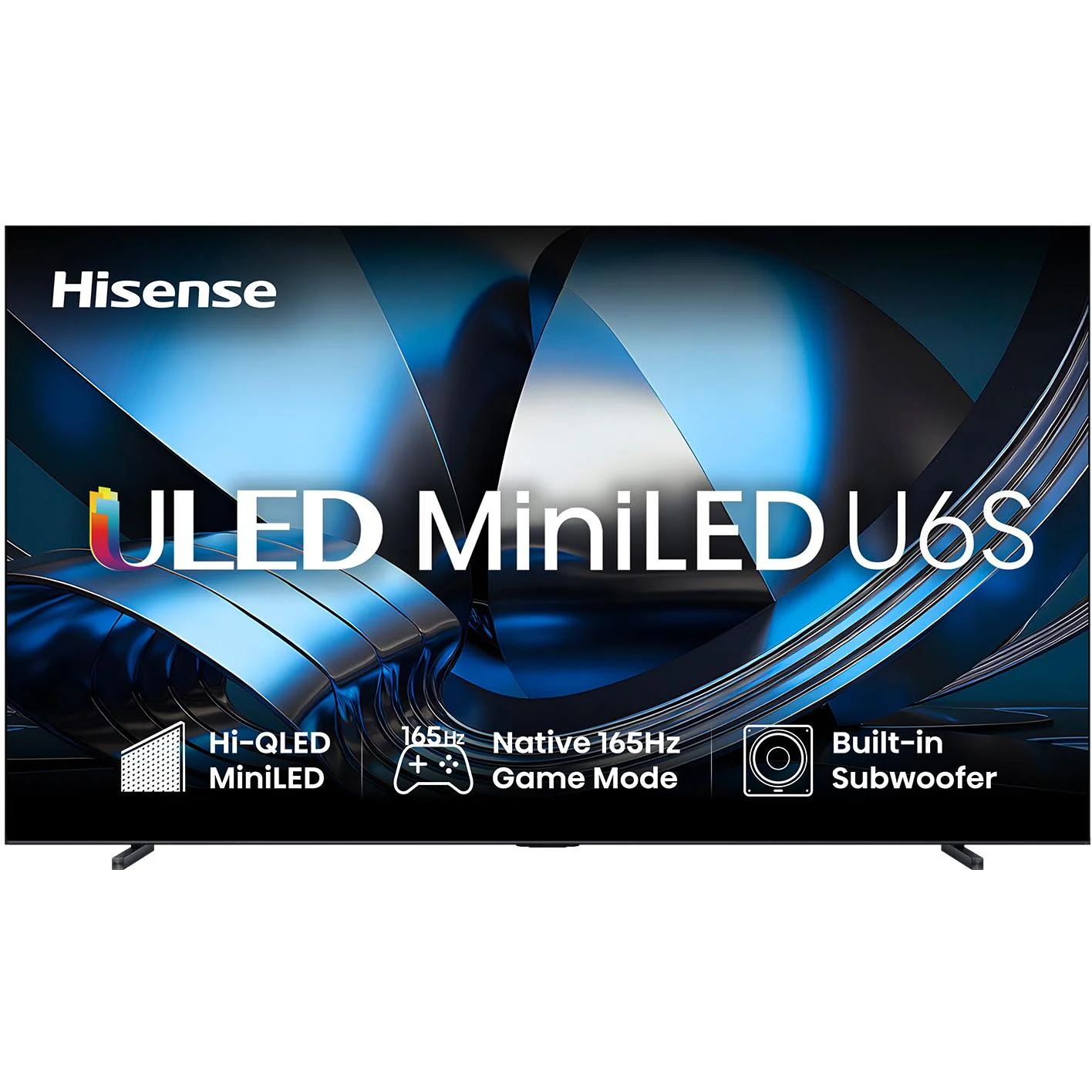 Hisense 100" U6SAU Mini-LED Hi-QLED 4K Smart AI TV [2026] - Image 2
