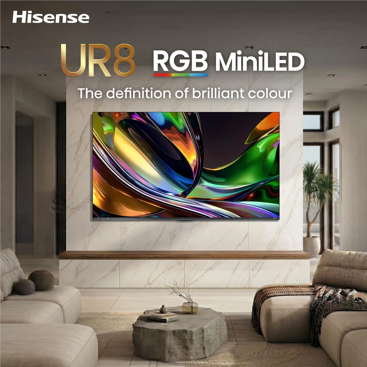 Hisense 65" UR8SAU ULED 4K UHD RGB Mini-LED Smart TV [2026] - Image 6
