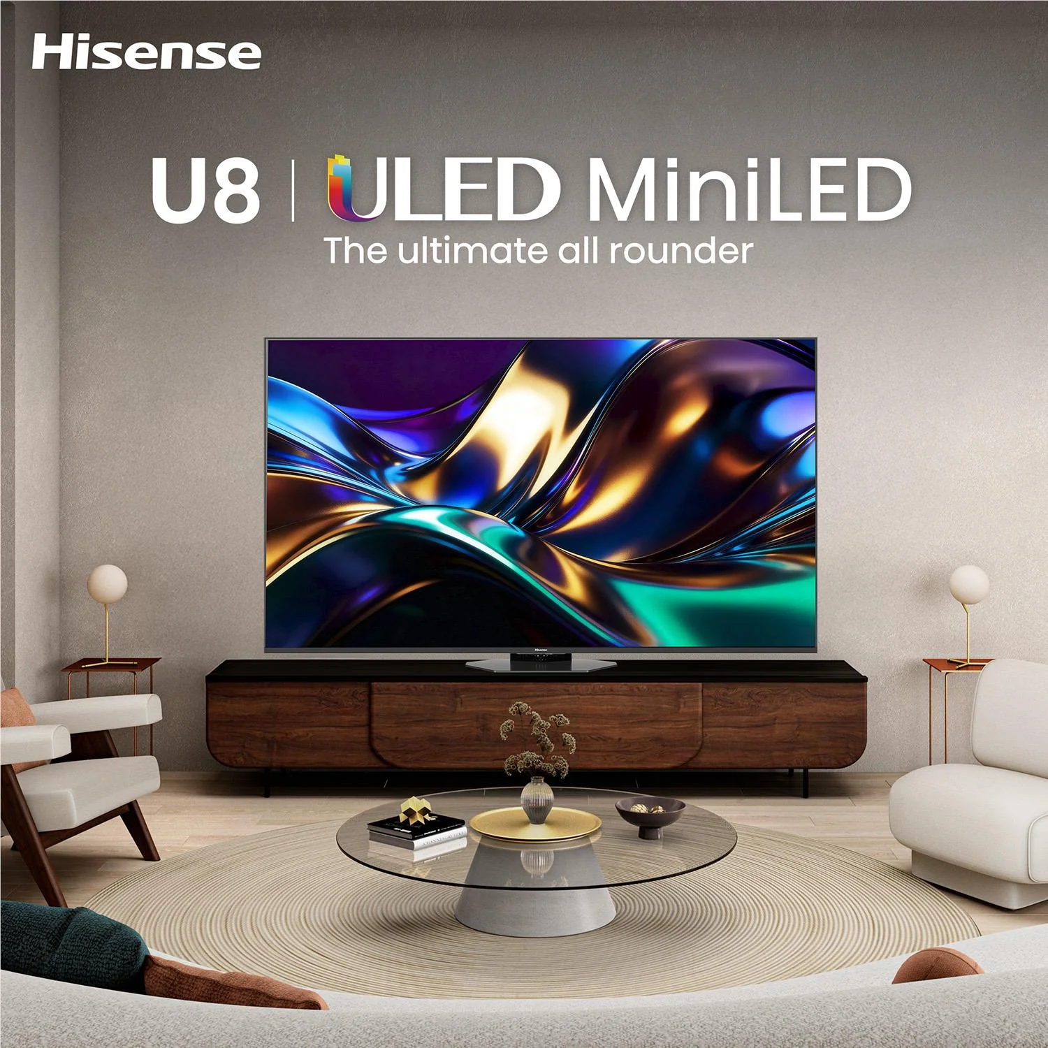 Hisense 75" U85AU 4K ULED Mini-LED Pro Smart TV [2026] - Image 6