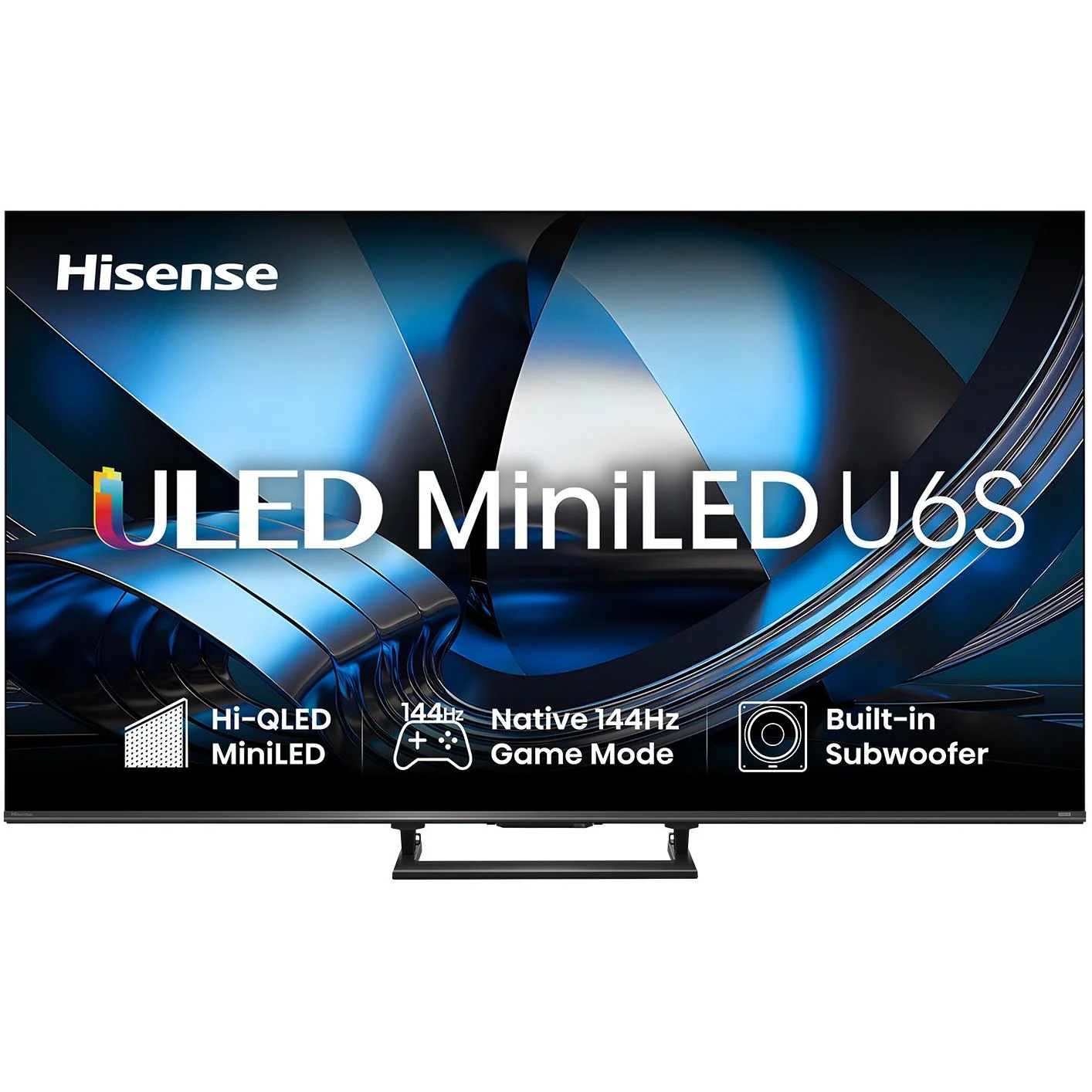 Hisense 85" U6SAU Mini-LED Hi-QLED 4K Smart AI TV [2026] - Image 2