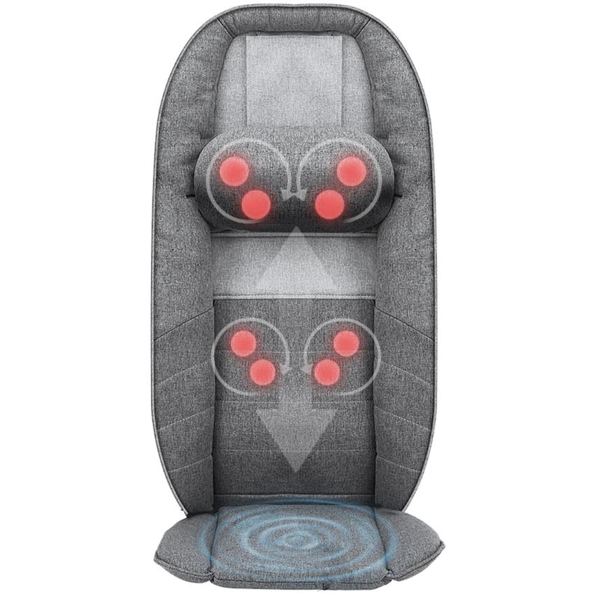 Homedics MCS-1010H-AU Total Recline Shiatsu Massage Cushion - Image 2