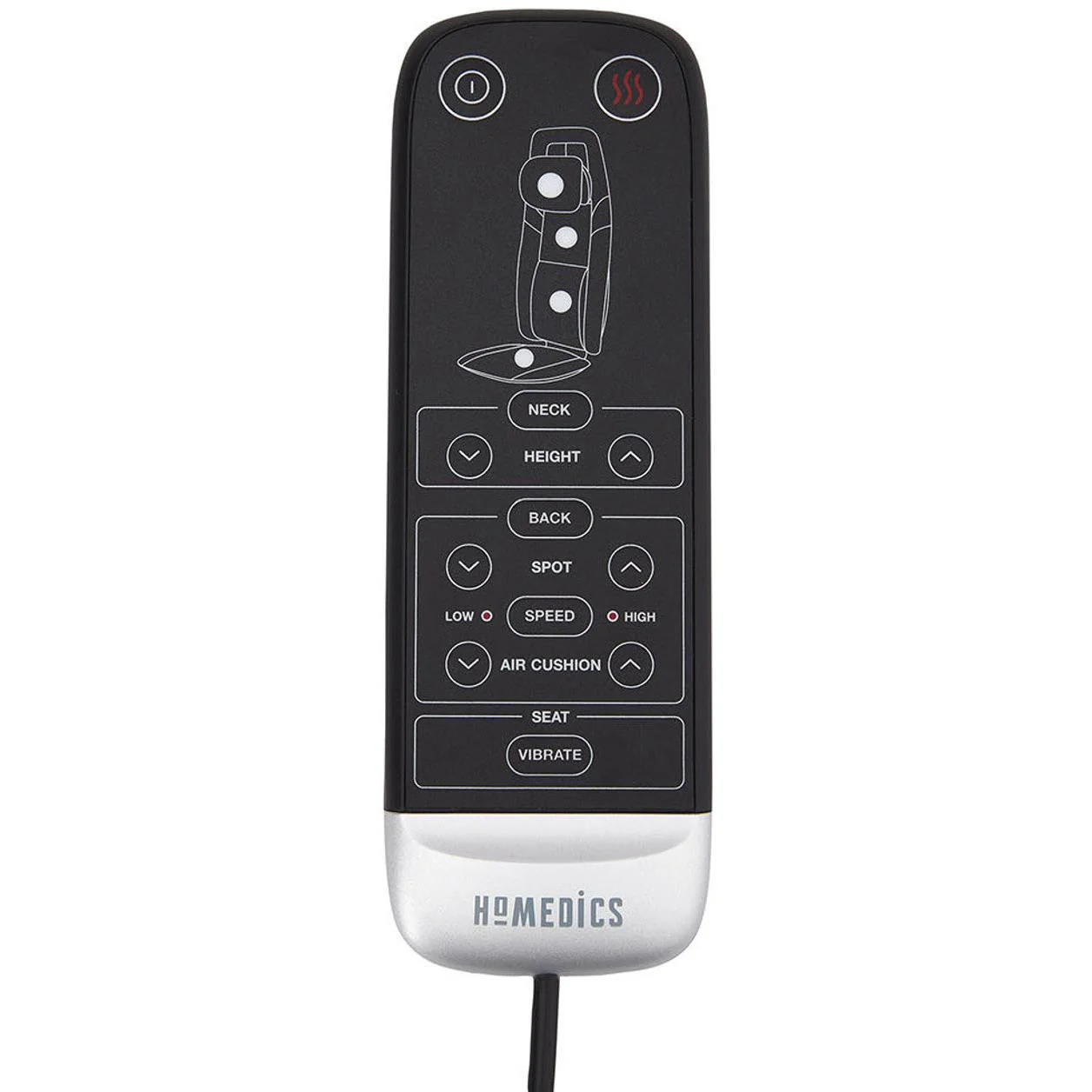 Homedics MCS-1010H-AU Total Recline Shiatsu Massage Cushion - Image 4