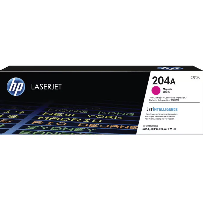 HP 204A Toner Ink Cartridge Genuine Magenta CF513A