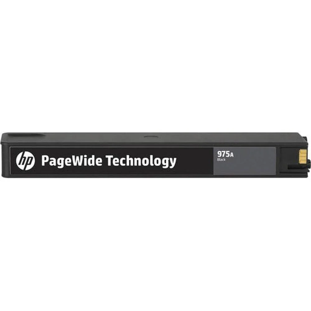 HP 975A Ink Toner Cartridge Black PageWide Genuine Original L0R97AA - Image 2