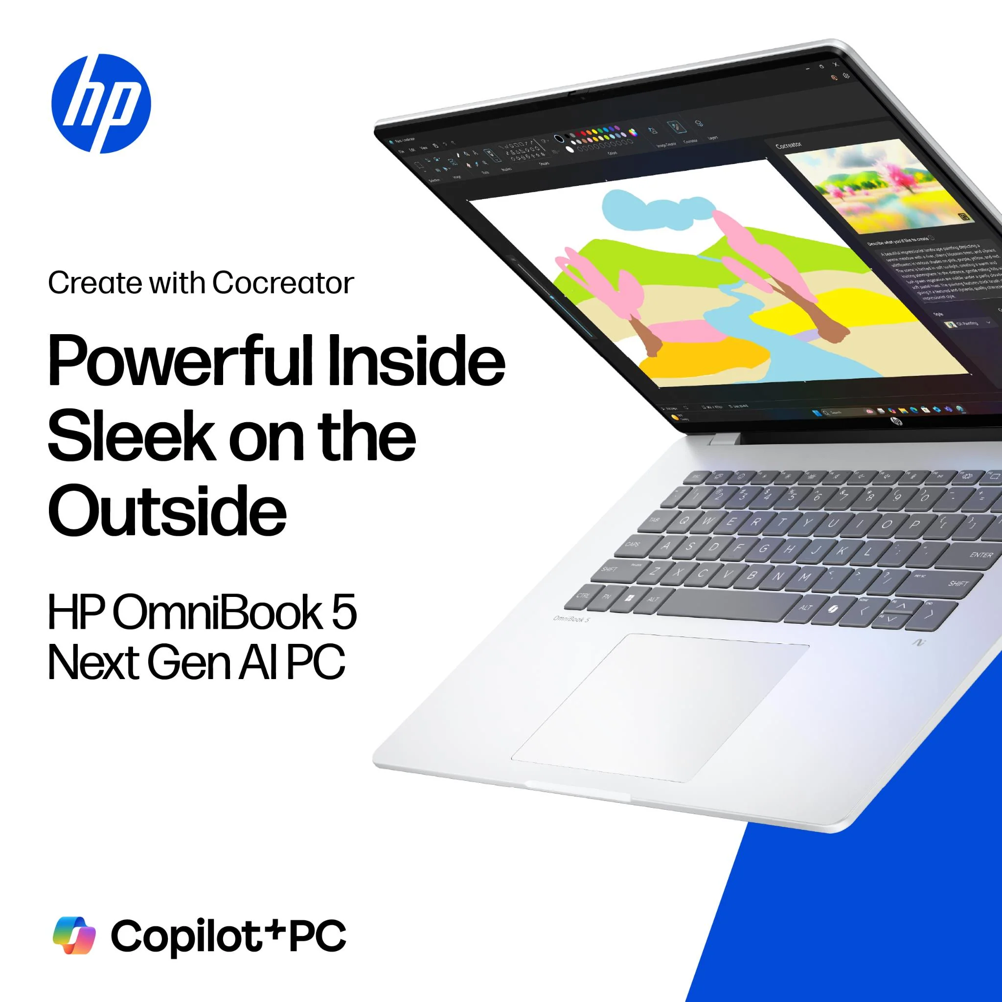HP OmniBook 5 NG AI PC 14-he0013QU 14" WUXGA OLED Copilot+ PC Laptop (Snapdragon X1)[512GB/16GB] - Image 8