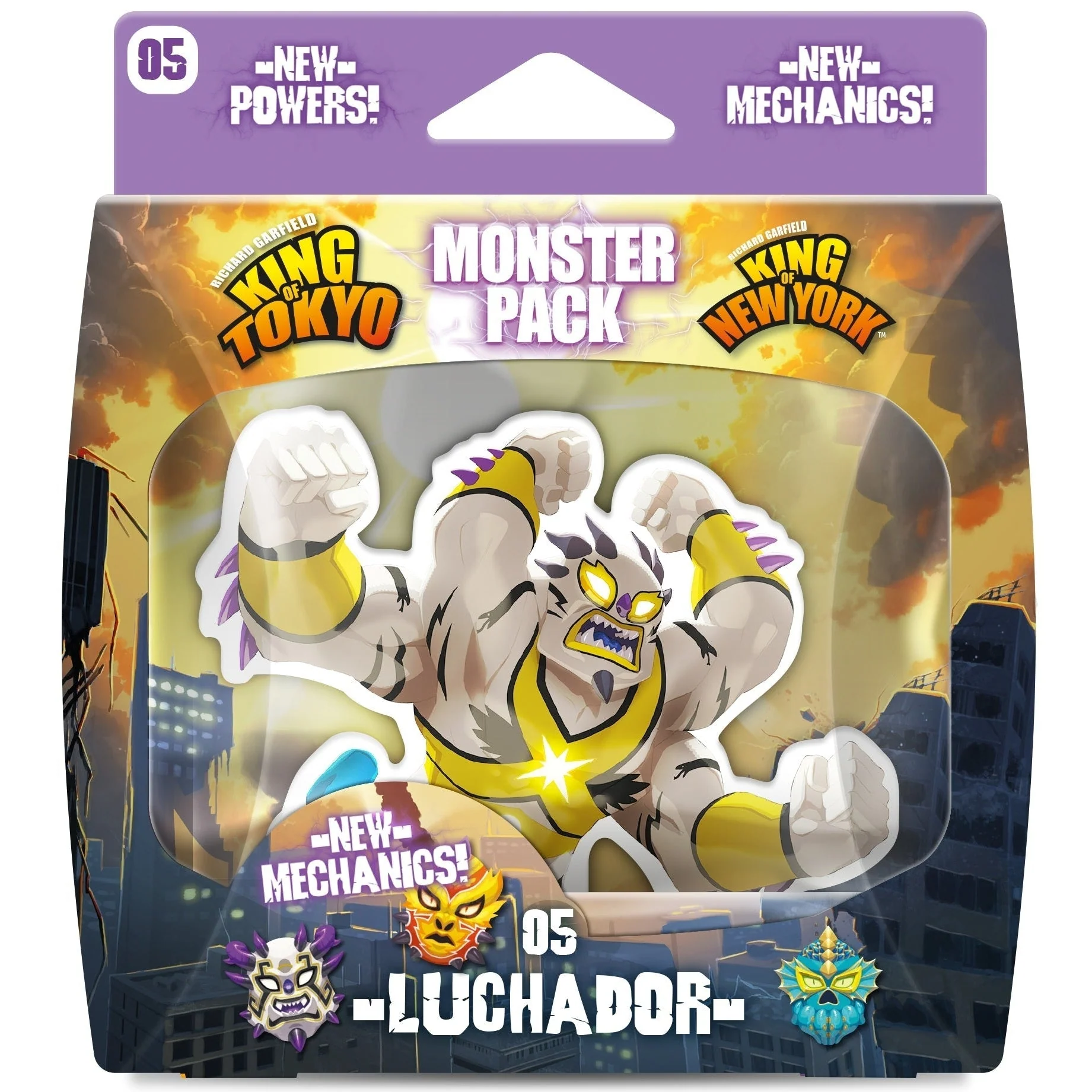 Iello King of Tokyo Luchador Monster Pack Game