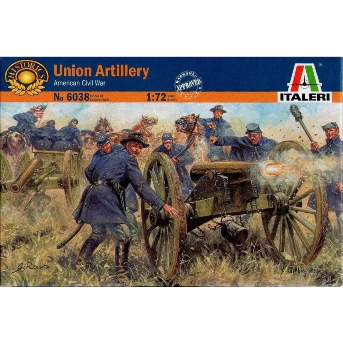 Italeri 1/72 Union Artillery American Civil War