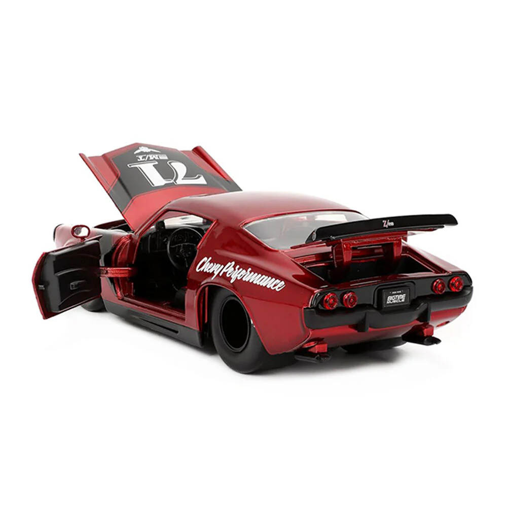 Jada 1:24 Scale Big Time Muscle 1971 Chevrolet Camaro Diecast Car Model - Image 5