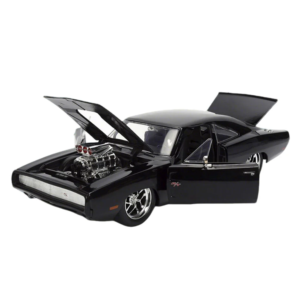 Jada 1:24 Scale Fast & Furious 1970 Dodge Charger Street Diecast Car Model - Image 4