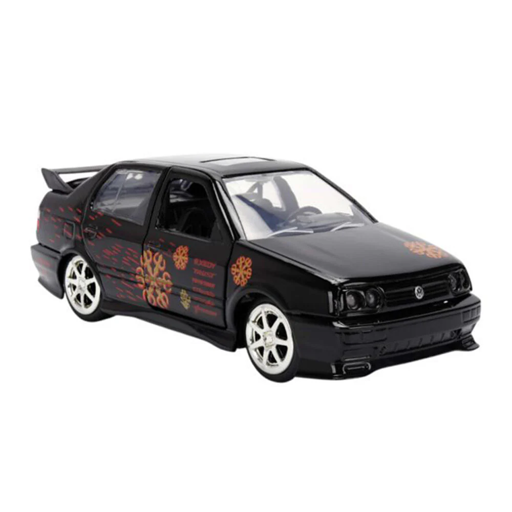 Jada 1:32 Scale Fast & Furious Volkswagen Jetta Black Diecast Vehicle Model - Image 4