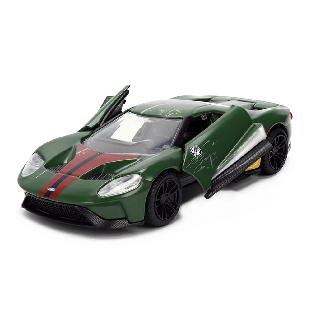 Jada 1:32 Scale Star Wars 2017 Ford GT Boba Fett Diecast Model Car - Image 3
