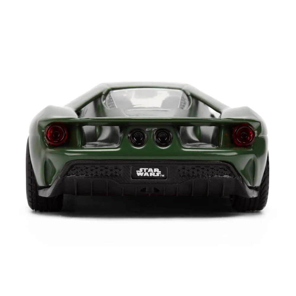 Jada 1:32 Scale Star Wars 2017 Ford GT Boba Fett Diecast Model Car - Image 6