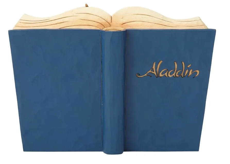 Jim Shore Disney Traditions - Aladdin - Romance Takes Flight Storybook - Image 2