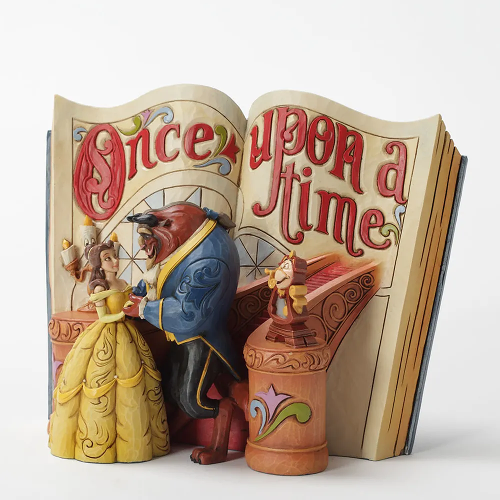 Jim Shore Disney Traditions - Beauty and The Beast - Love Endures Storybook - Image 2