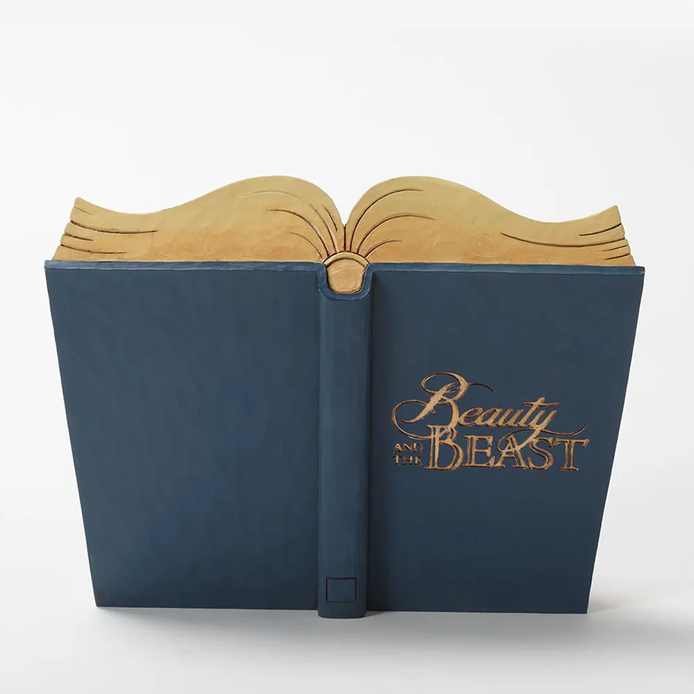 Jim Shore Disney Traditions - Beauty and The Beast - Love Endures Storybook - Image 3