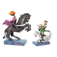 Jim Shore Disney Traditions - Legend of Sleepy Hollow Headless Horseman and Ichabod - Head s Up Ichabod! - Image 4