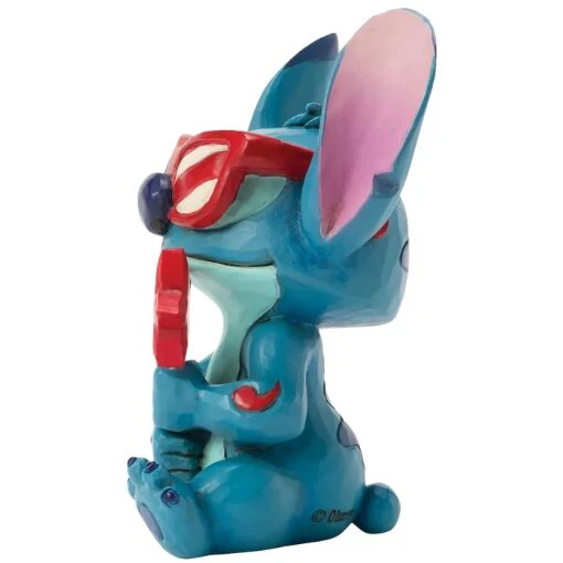 Jim Shore Disney Traditions - Lilo and Stitch - Stitch Patriotic Mini Figurine - Image 4