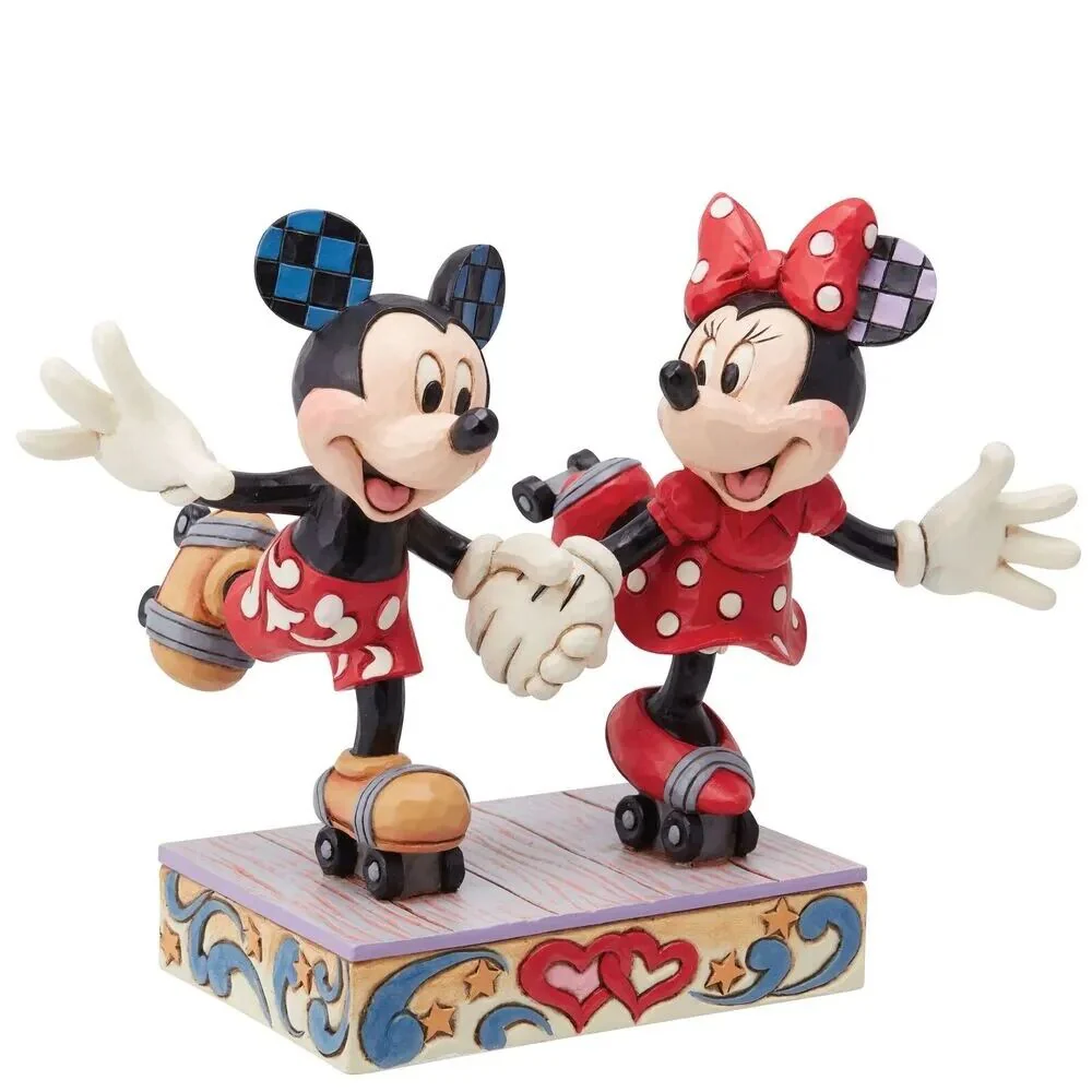 Jim Shore Disney Traditions - Mickey and Minnie - A Sweet Skate