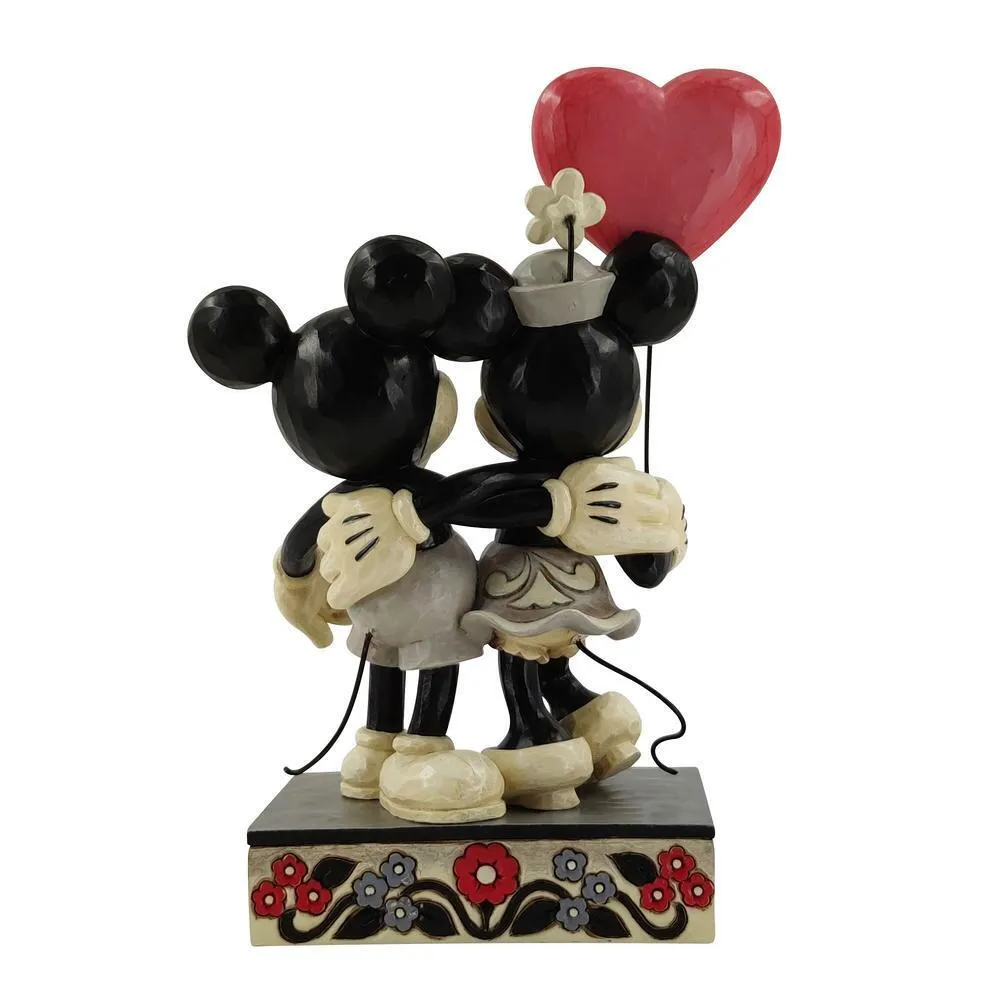 Jim Shore Disney Traditions - Mickey and Minnie - Heart - Image 2