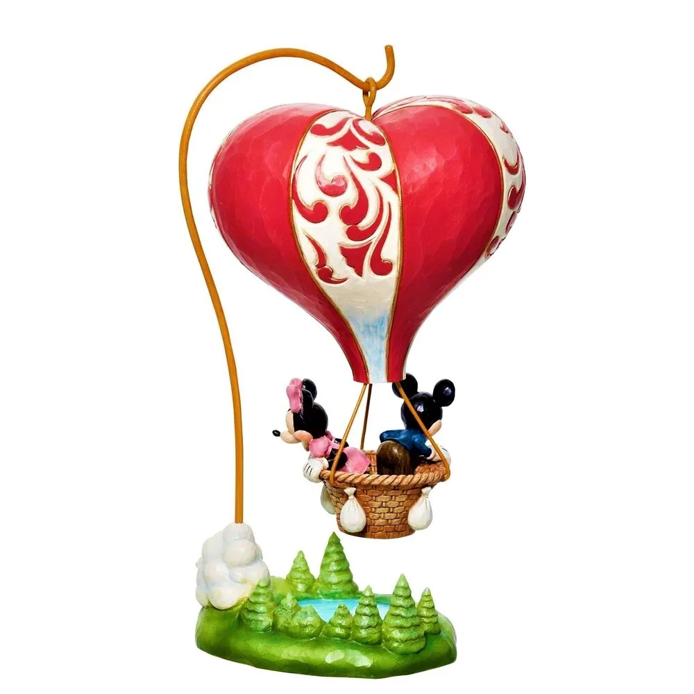Jim Shore Disney Traditions - Mickey and Minnie - Love Takes Flight - Image 2