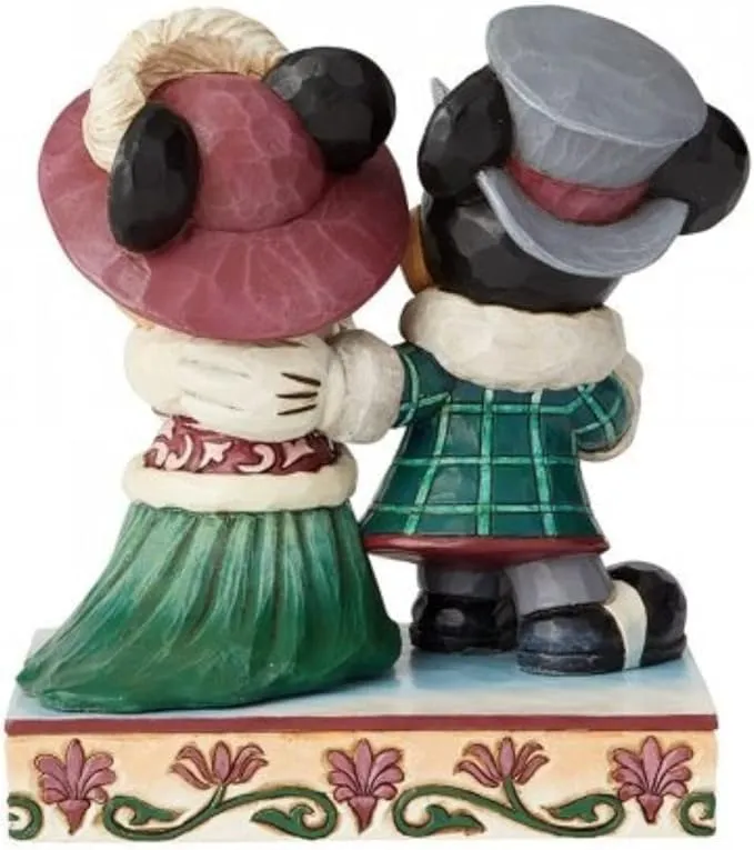 Jim Shore Disney Traditions - Mickey and Minnie Victorian Elegant Excursion Figurine - Image 5