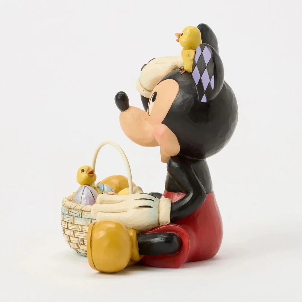 Jim Shore Disney Traditions - Mickey Mouse Easter Personality Pose - Easter Surprise - Image 2