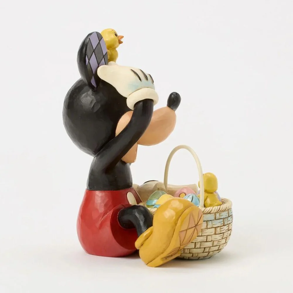Jim Shore Disney Traditions - Mickey Mouse Easter Personality Pose - Easter Surprise - Image 4