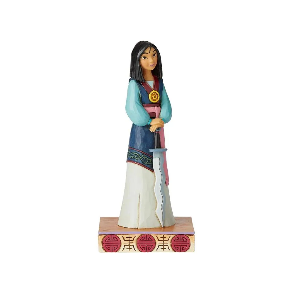Jim Shore Disney Traditions - Mulan - Winsome Warrior Princess Passion