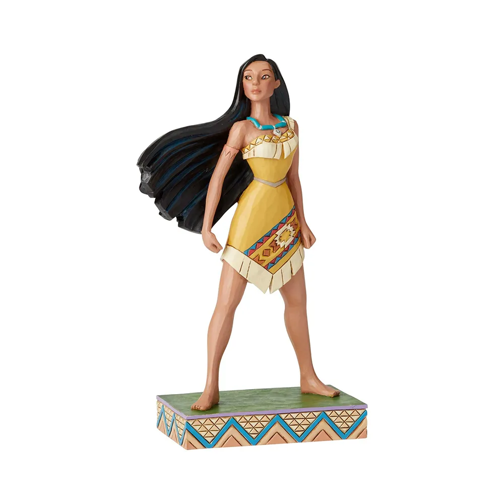 Jim Shore Disney Traditions - Pocahontas - Proud Protector Princess Passion - Image 2