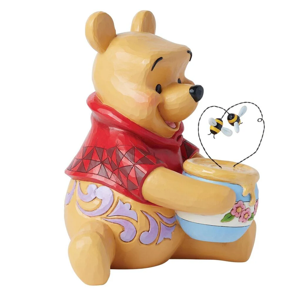 Jim Shore Disney Traditions - Pooh with Honey Pot Big Figurine - Image 4