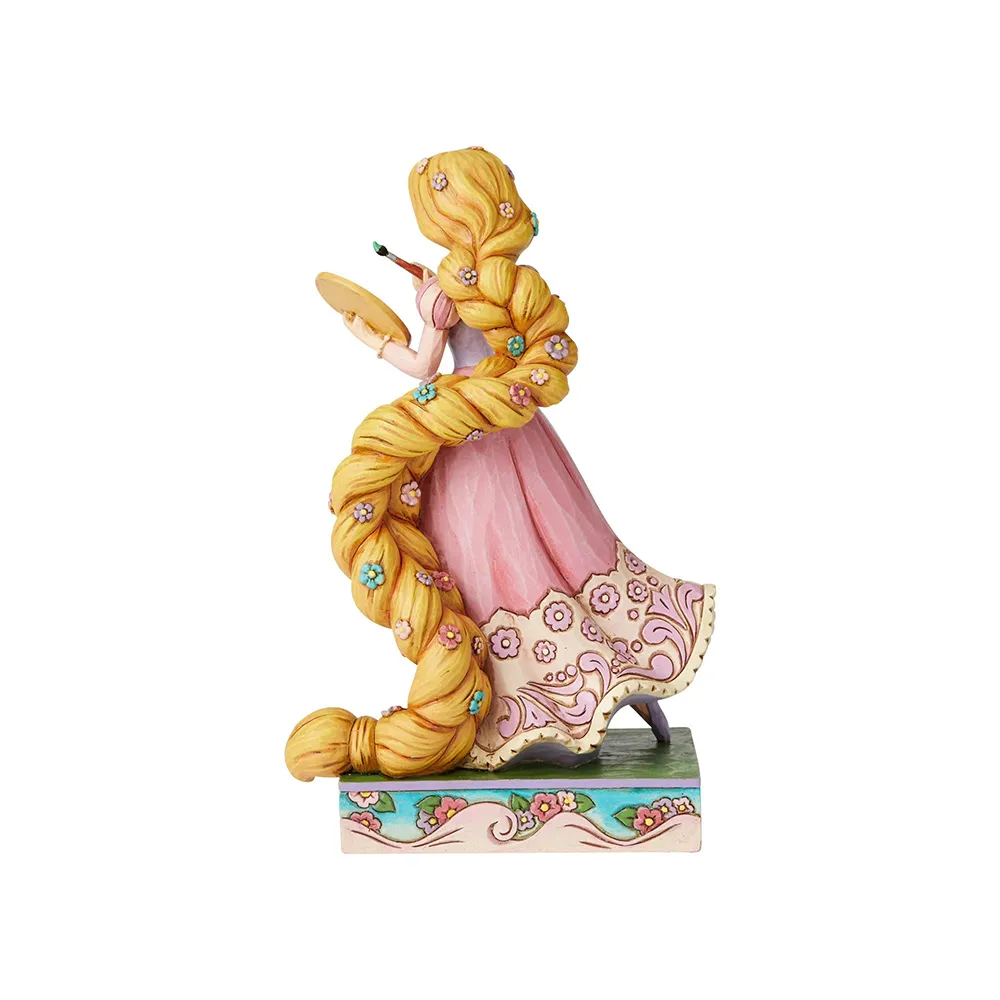 Jim Shore Disney Traditions - Tangled Rapunzel - Adventurous Artist Princess Passion - Image 3