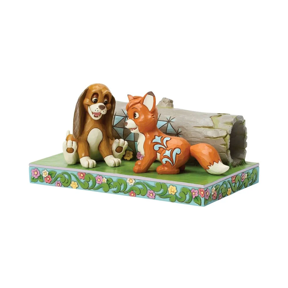 Jim Shore Disney Traditions - The Fox and the Hound - An Unlikely Friendship - Image 3