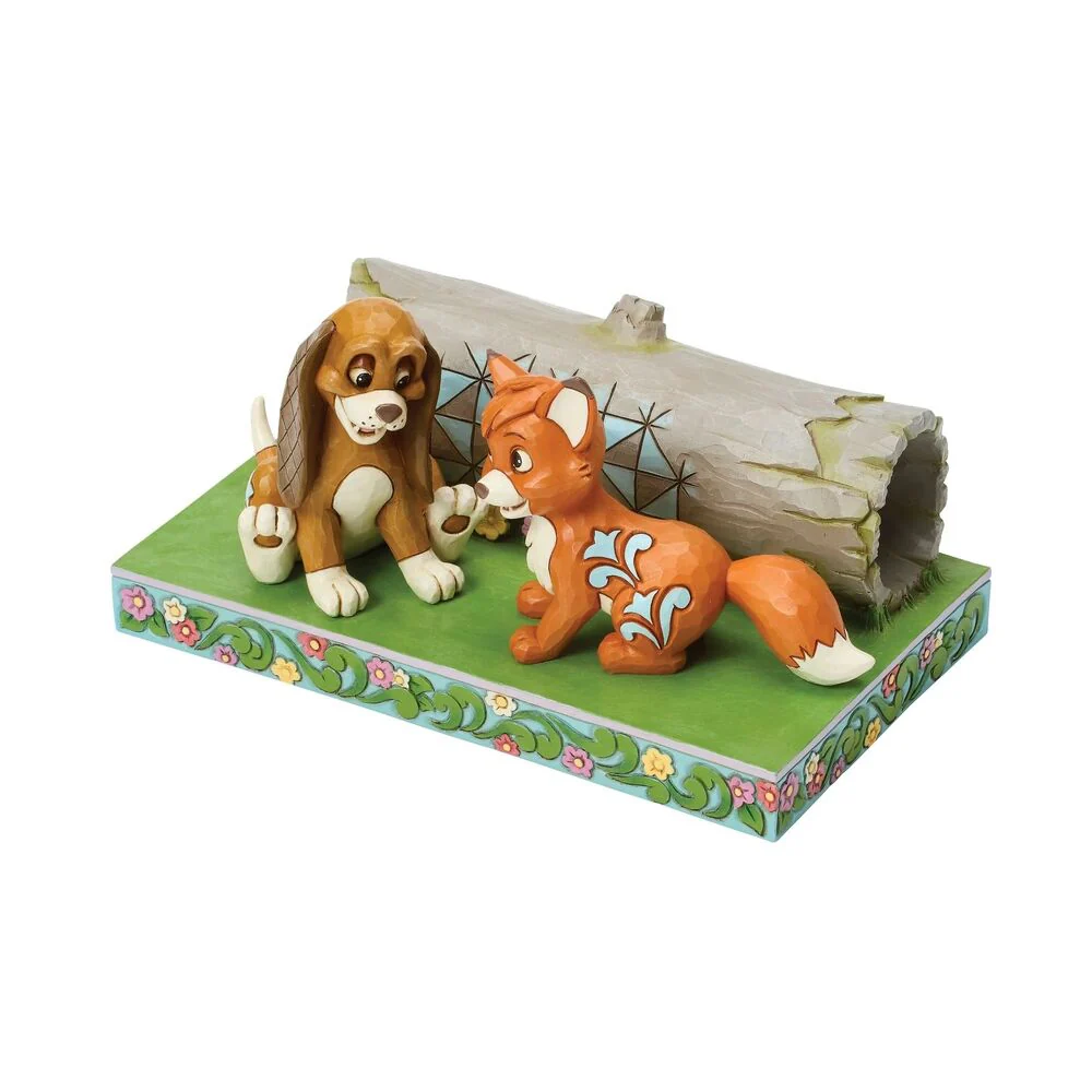 Jim Shore Disney Traditions - The Fox and the Hound - An Unlikely Friendship - Image 4
