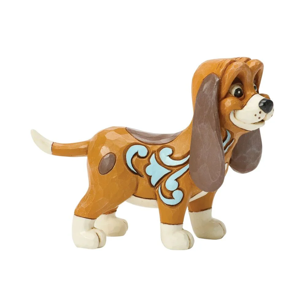 Jim Shore Disney Traditions - The Fox and the Hound - Copper Mini Figurine - Image 3