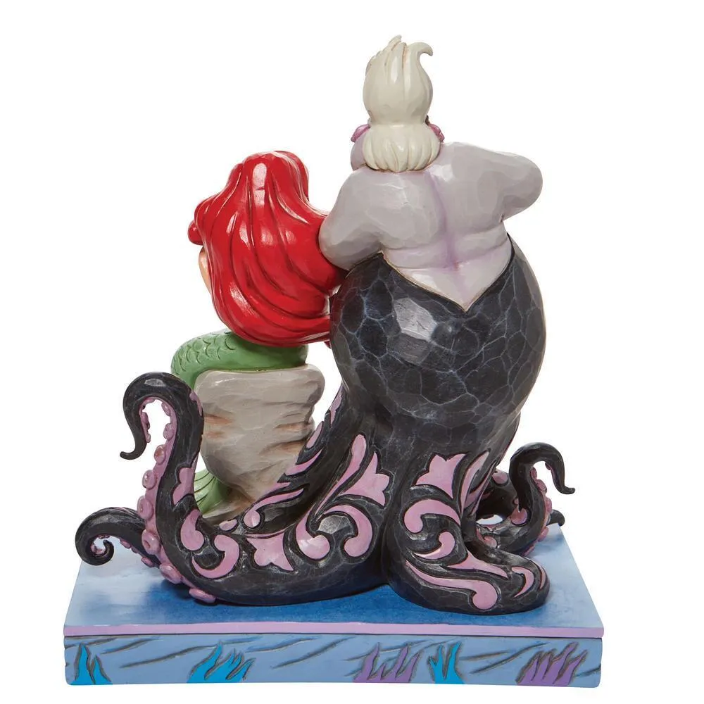 Jim Shore Disney Traditions - The Little Mermaid - Ariel and Ursula - Image 2