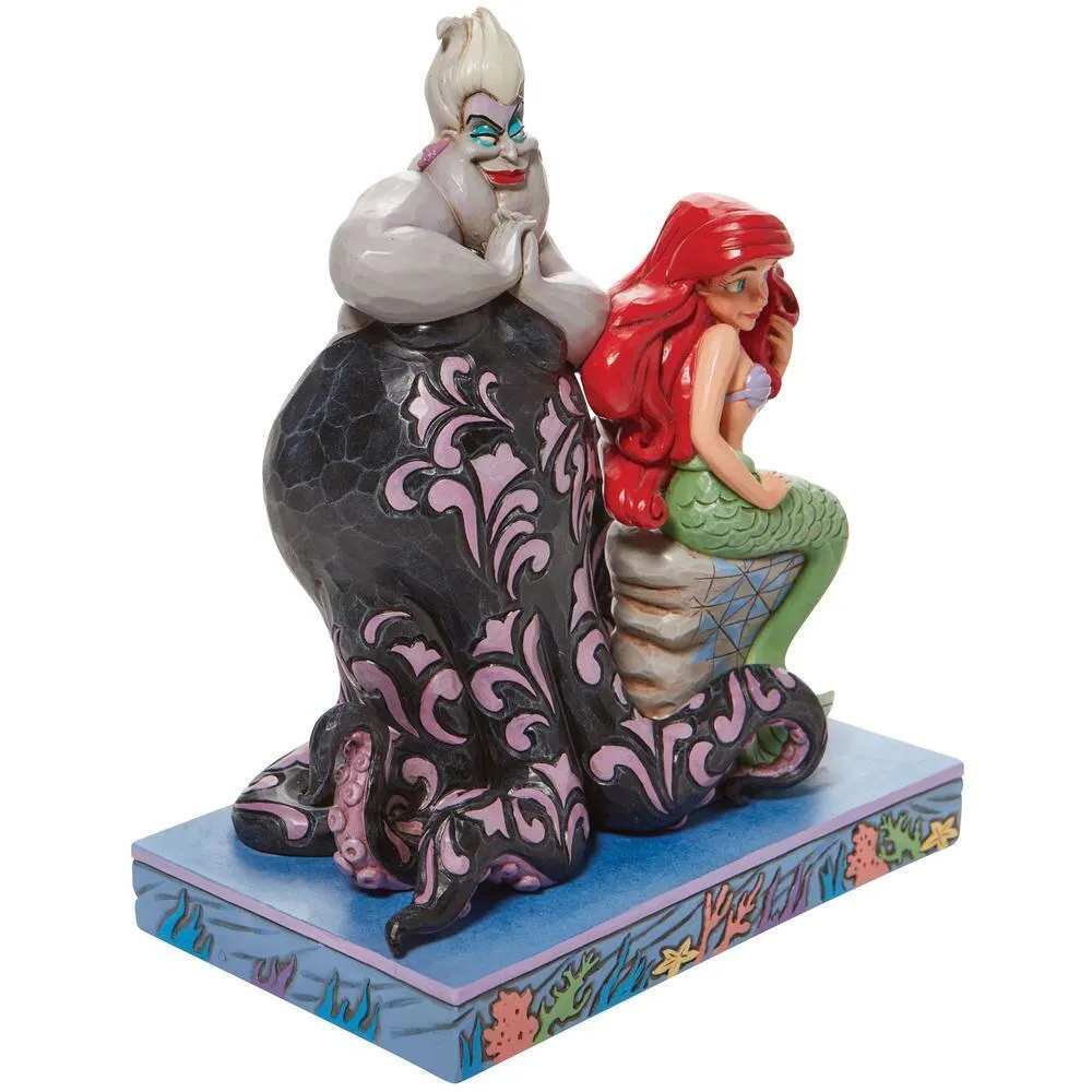 Jim Shore Disney Traditions - The Little Mermaid - Ariel and Ursula - Image 4