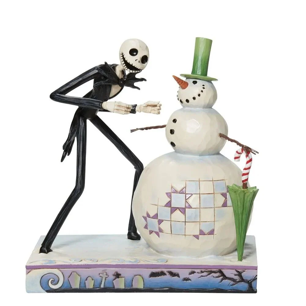 Jim Shore Disney Traditions - The Nightmare Before Christmas - A Snowy Discovery