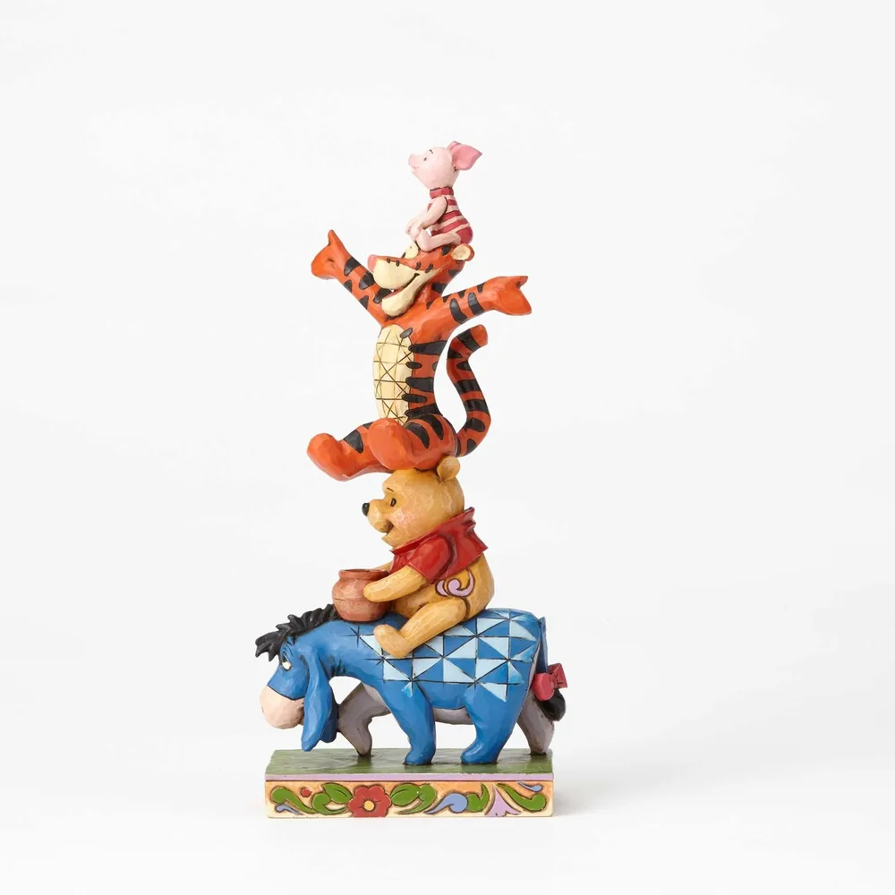 Jim Shore Disney Traditions - Winnie The Pooh and Friends - Built by Friendship - Image 4
