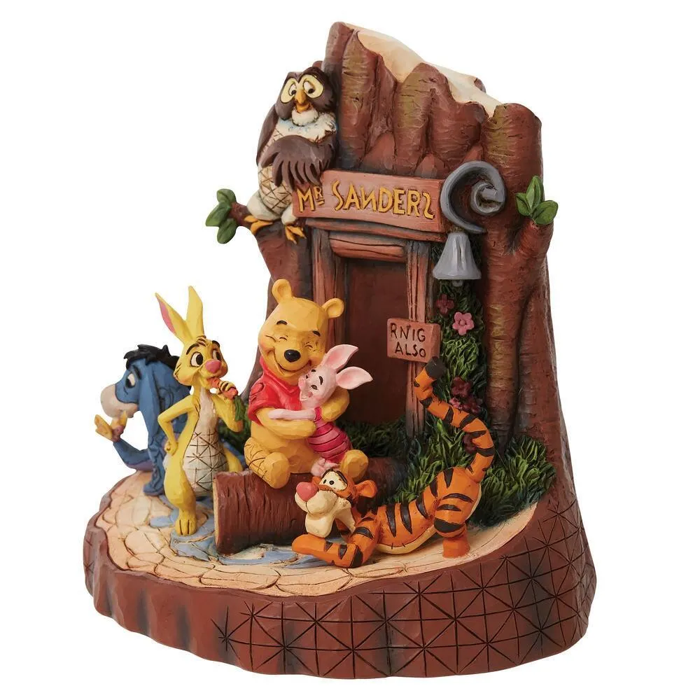 Jim Shore Disney Traditions - Winnie The Pooh - Pooh Carved By Heart - Image 3