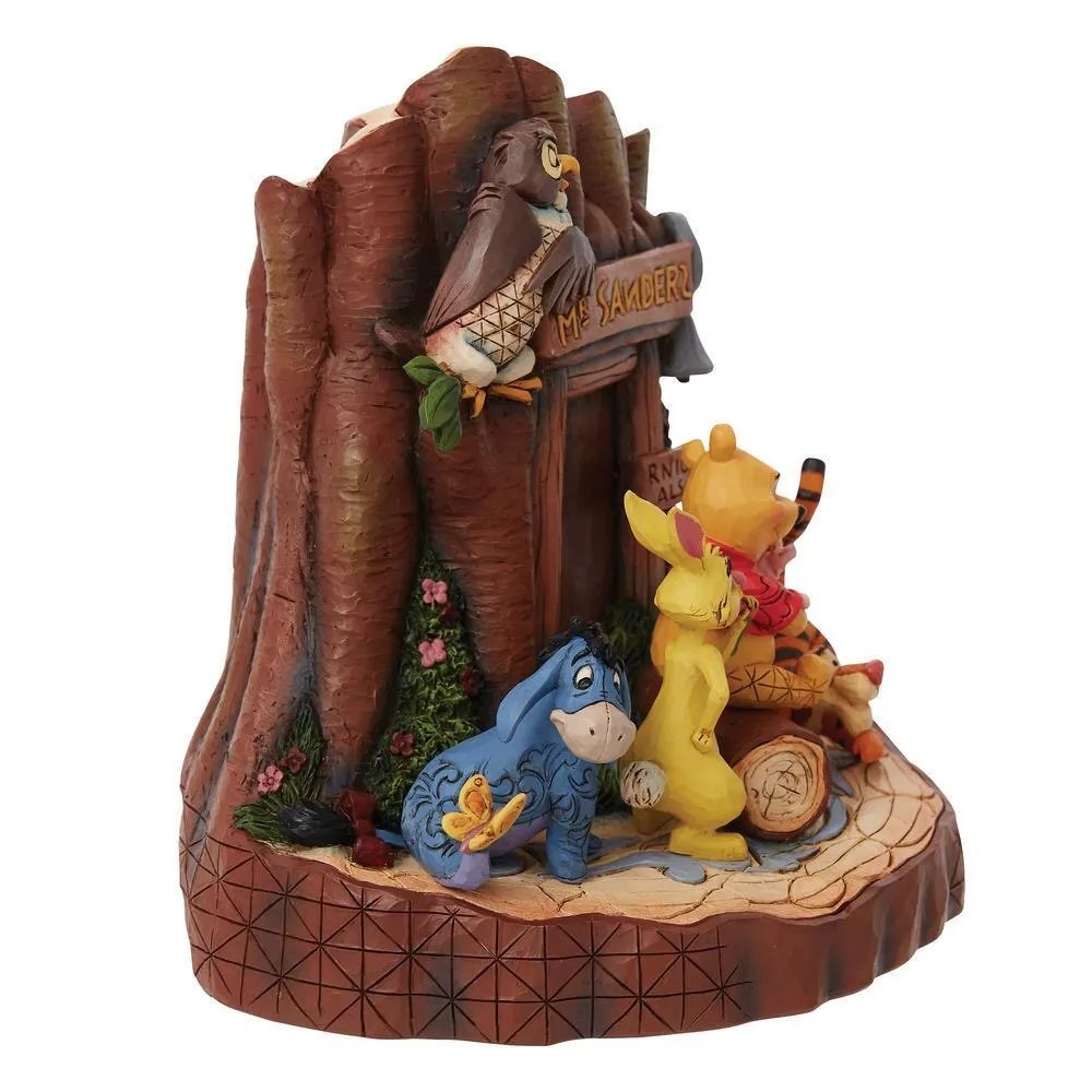 Jim Shore Disney Traditions - Winnie The Pooh - Pooh Carved By Heart - Image 4