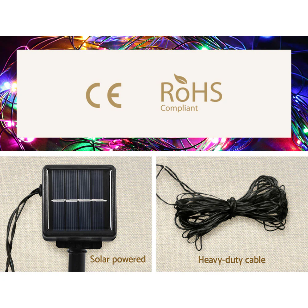 Jingle Jollys Christmas Lights 130cm Snow 130 LED Decorations - Image 6