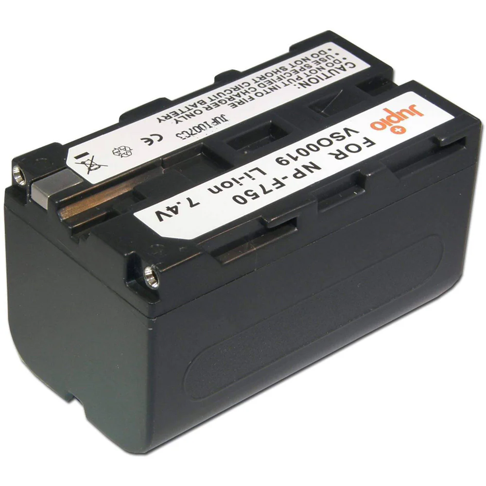 Jupio Li-Ion 7.4V 4400mAh Rechargeable Battery For Sony NP-F750/F730 Camera
