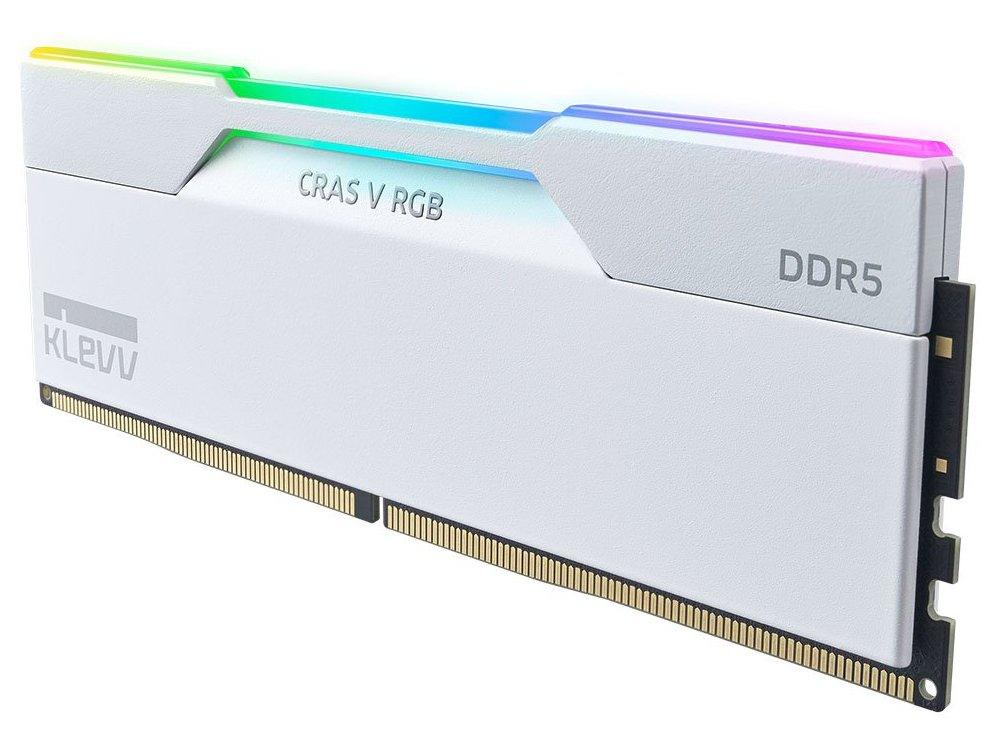 Kleva Sharp Cras V RGB 32GB (2 x 16GB) DDR5 6000MT/s CL28 Desktop RAM - White - Image 5