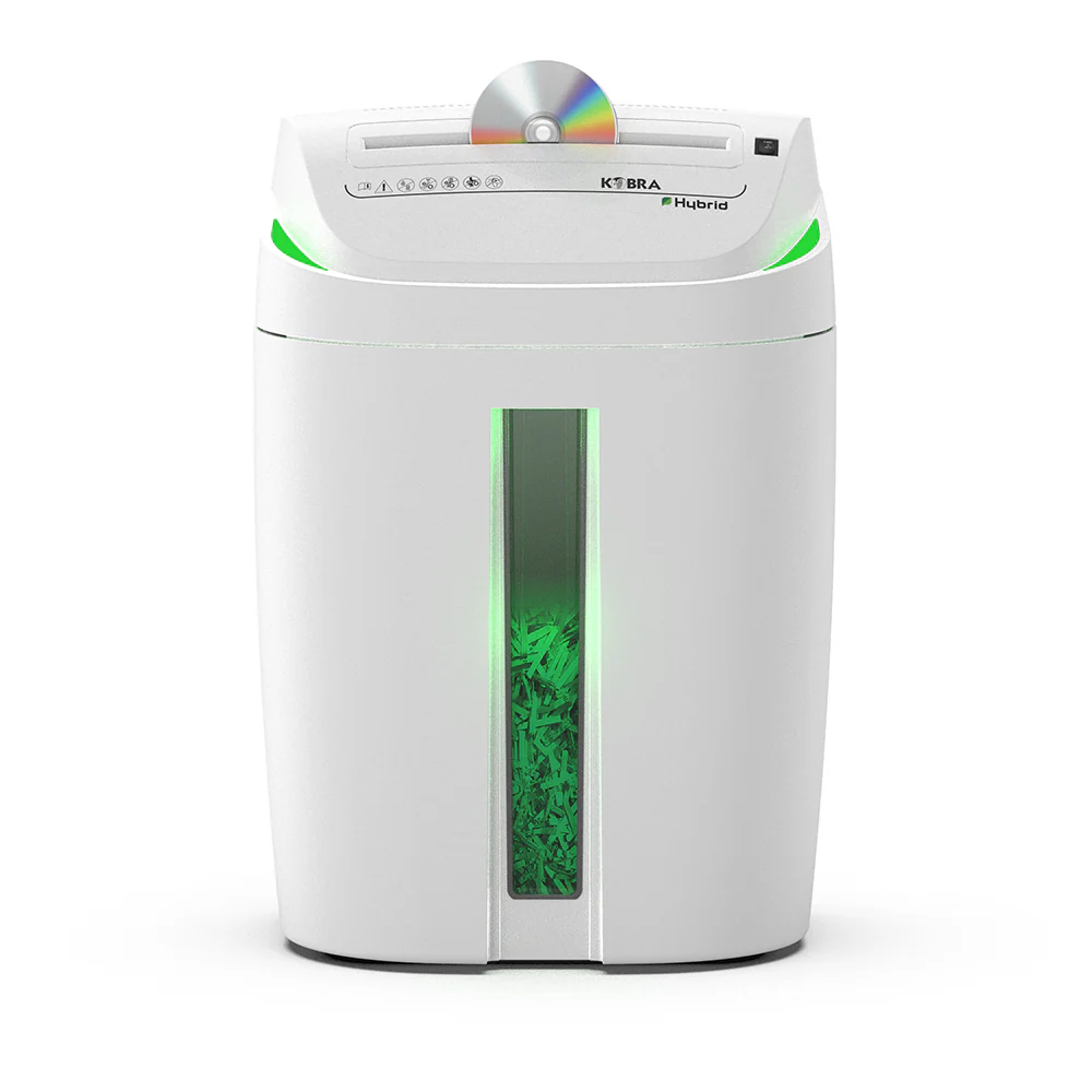 Kobra S-4 Hybrid Straight Cut Personal/Deskside Paper/Plastic Shredder 40L - Image 4
