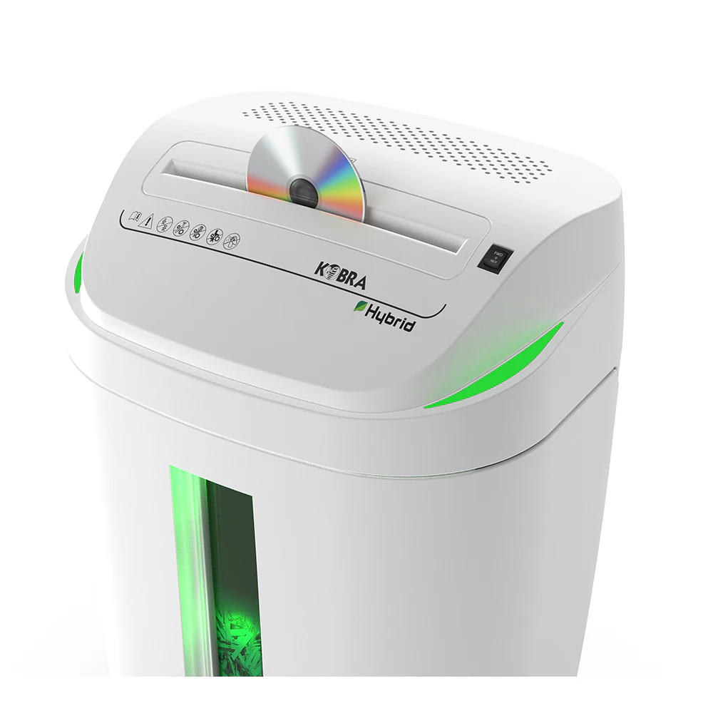 Kobra S-4 Hybrid Straight Cut Personal/Deskside Paper/Plastic Shredder 40L - Image 5