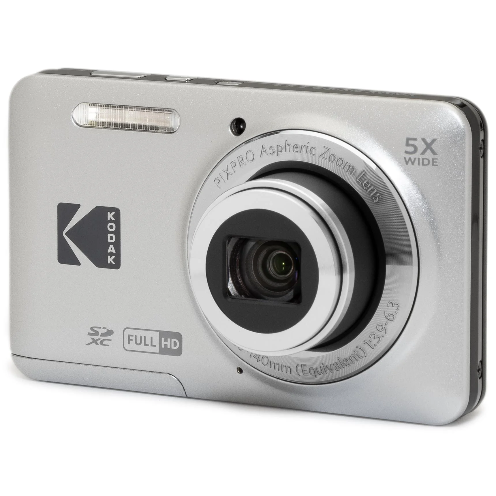 Kodak Pixpro FZ55 Digital Compact Camera (Silver) - Image 4
