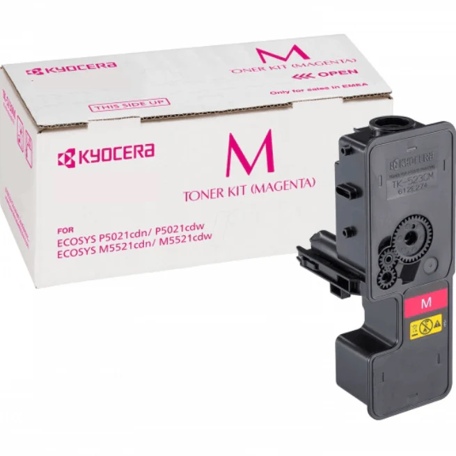 Kyocera TK-5224 Toner Ink Cartridge Magenta Genuine EcoSys TK5224