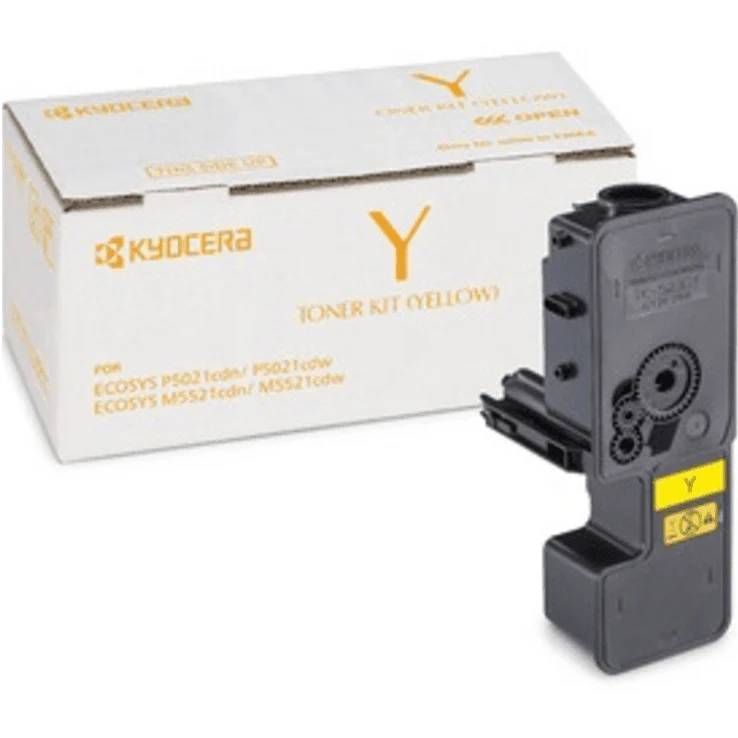 Kyocera TK5244 Toner Cartridge Yellow Genuine EcoSys 5244