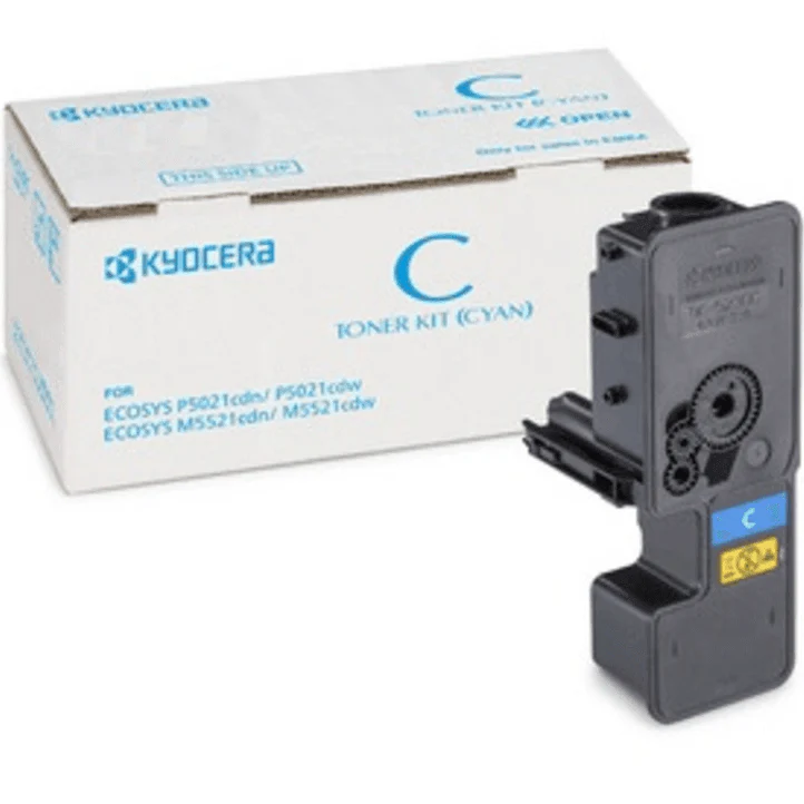 Kyocera TK5244 Toner Ink Cartridge Cyan Genuine EcoSys 5244